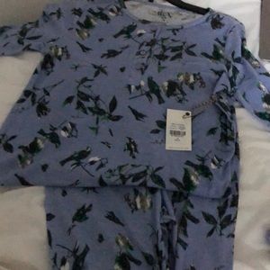 Kids flower pajama set